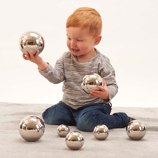 Montessori Sensory Steel Sound Balls